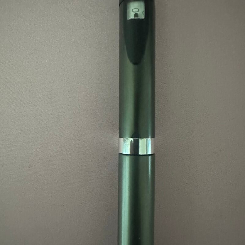v2 reusable peptide pen injector (black)