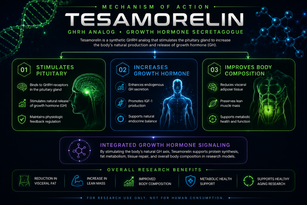 tesamorelin mechanism of action