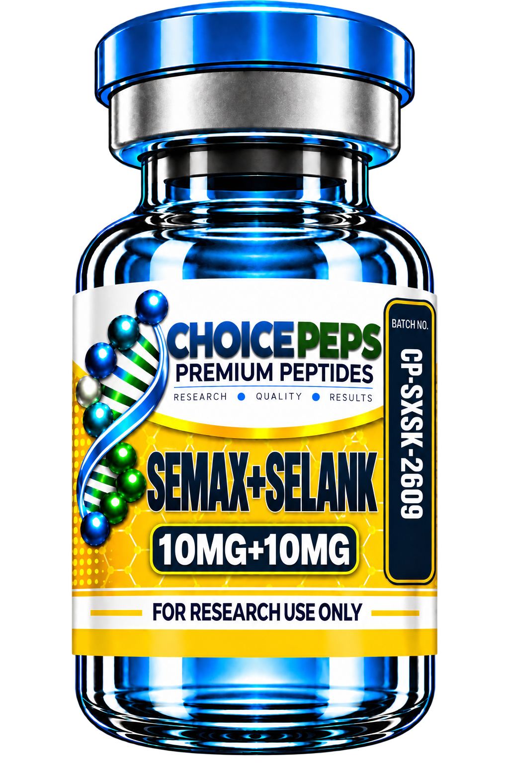 Semax+Selank 10MG+10MG vial