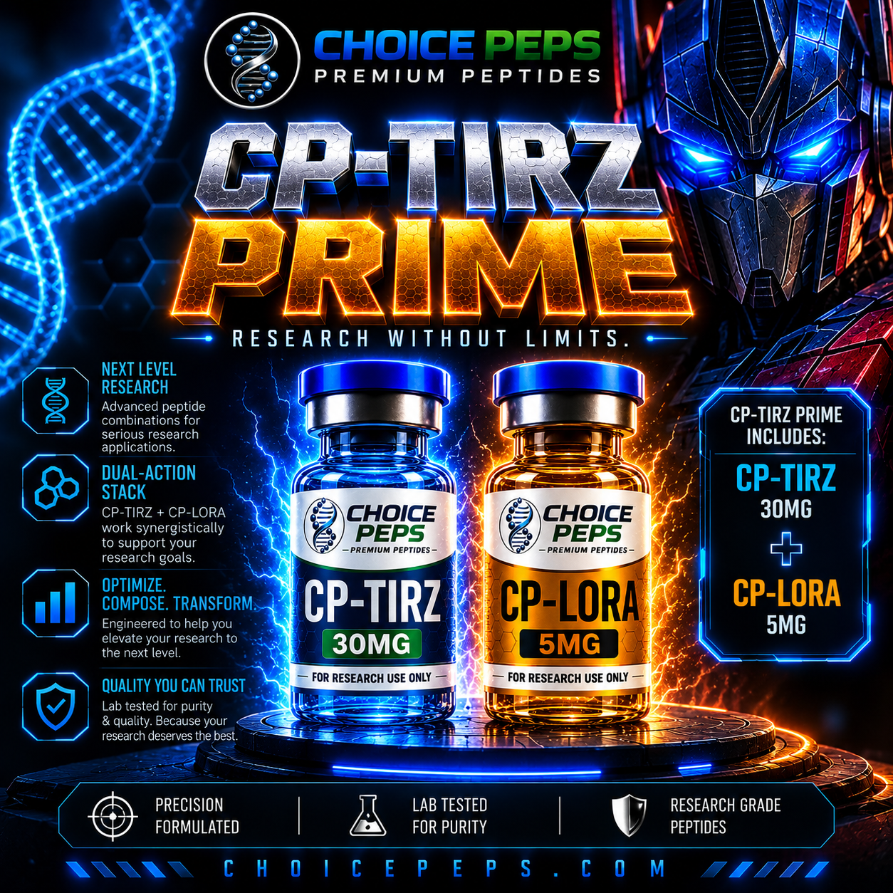 cp tirz optimus