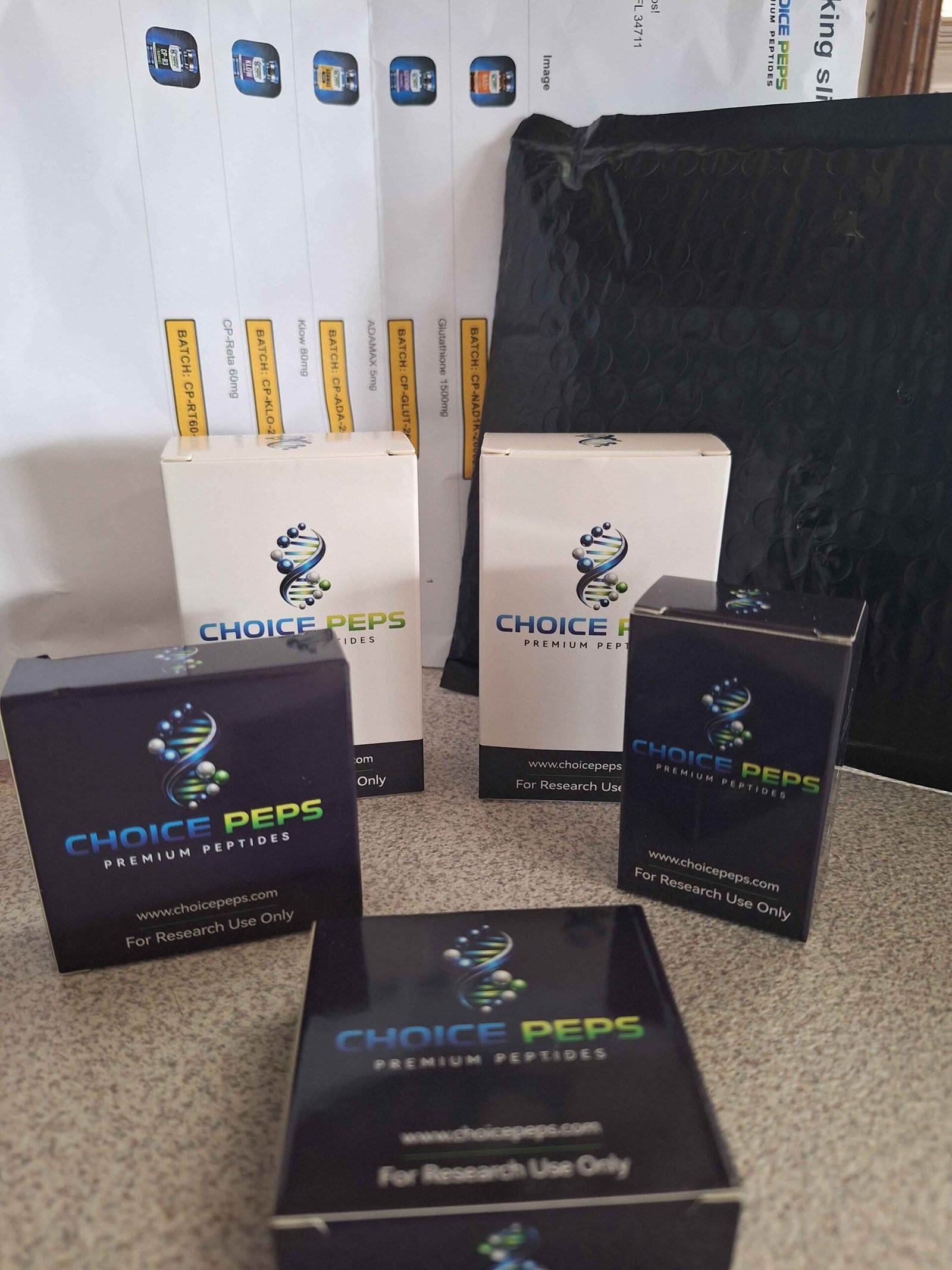 ChoicePeps order photo shared by Monica
