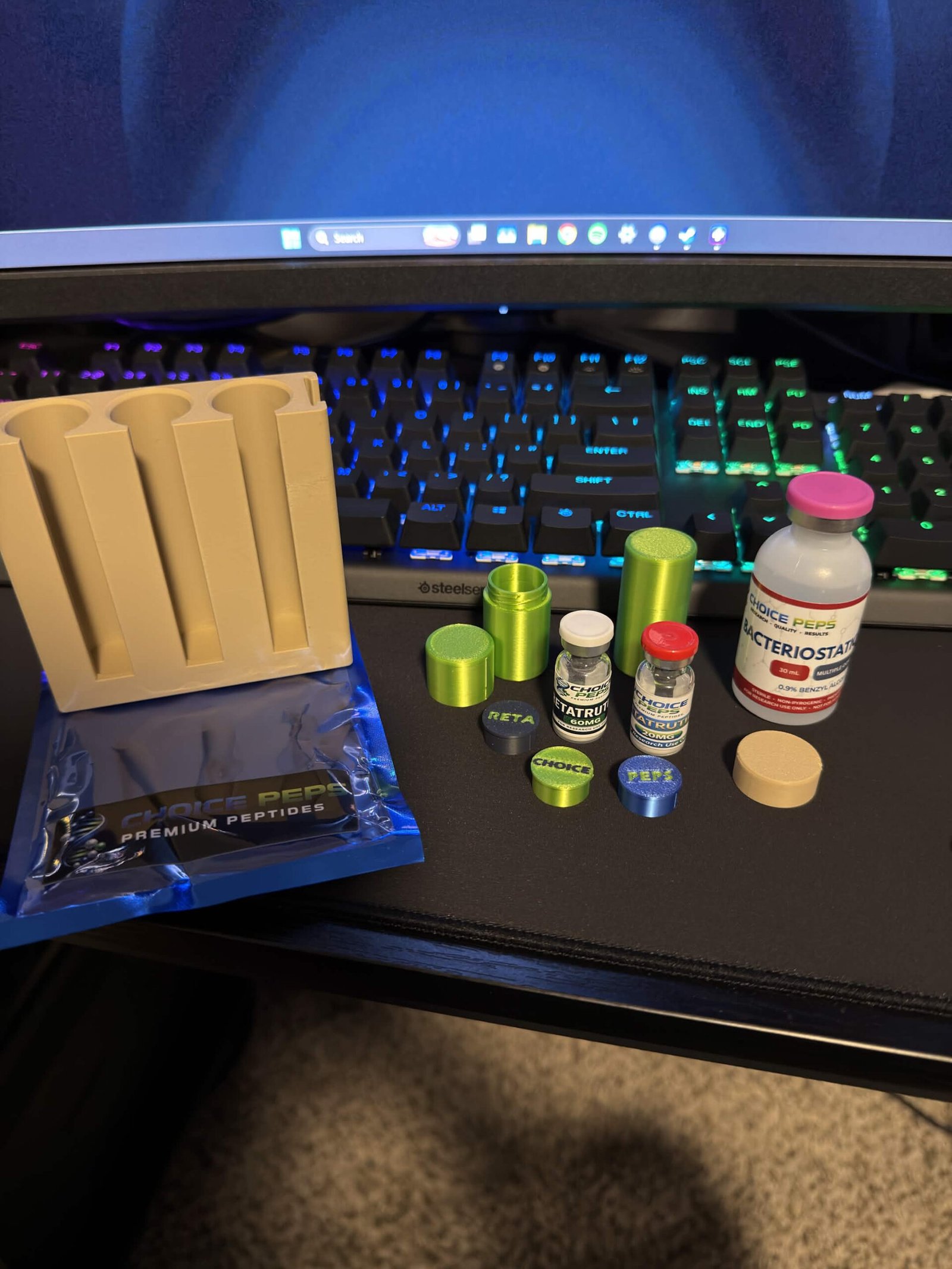 ChoicePeps order and pen holder shared by Gabis