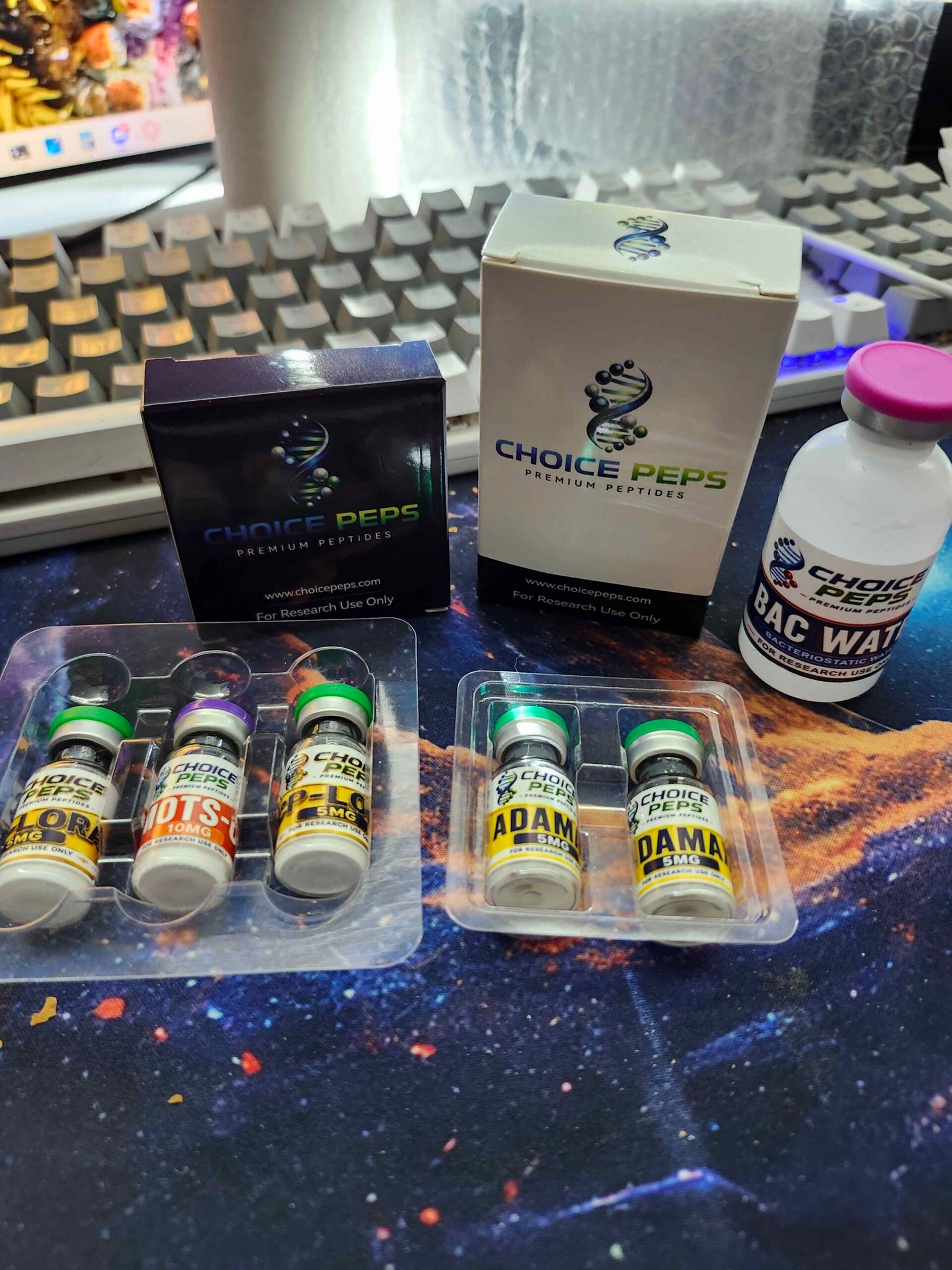 ChoicePeps order photo shared by Viscosity
