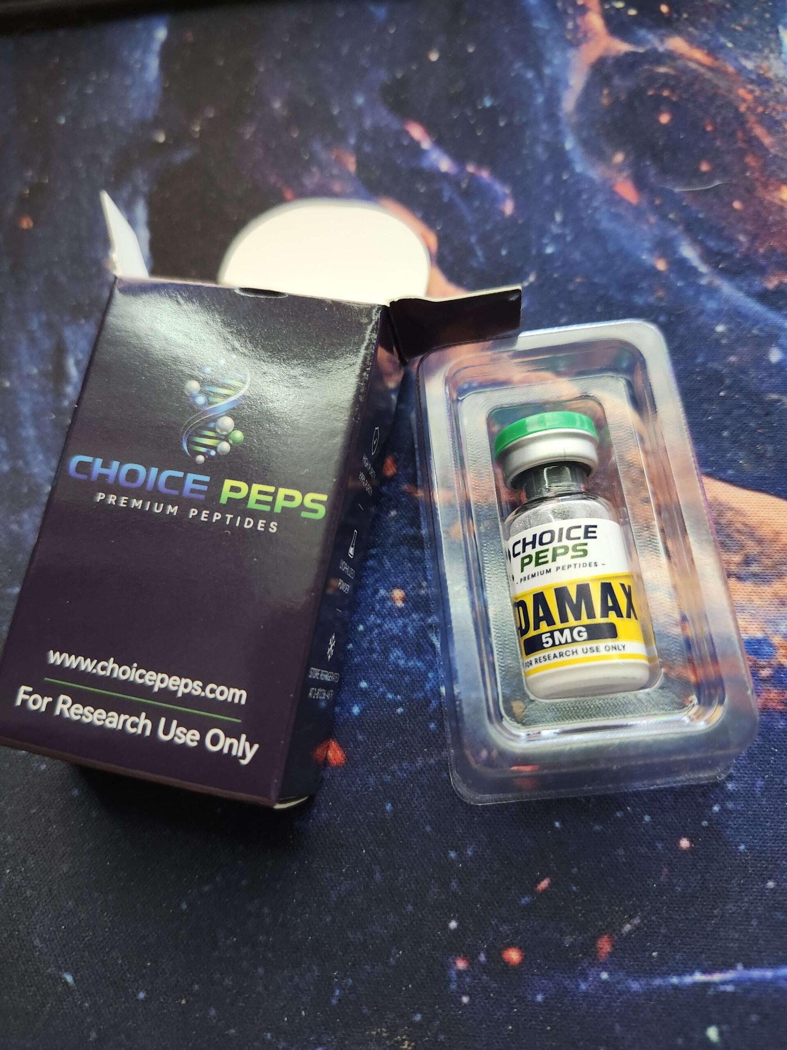 ChoicePeps packaging photo shared by Viscosity